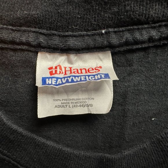 Vintage Mortal Combat Men's Mortal Combat Dragon Logo Black Tee Size Large - Picture 2 of 3